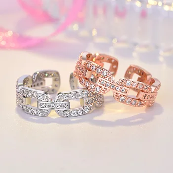 Ред Oevas сребро 925 проба 8*8 мм 5 карата сапфир с высокоуглеродистым диамантен пръстен пръстени за жени, лъскави сватбени украси за партита > Изискани бижута / www.yorkshireclaims.co.uk 11