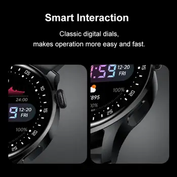 Смарт часовници 360*360 RTK8762D Подкрепа чип, Bluetooth Предизвикателство Възпроизвеждане на Музика Интелигентен Мониторинг на Сърдечната Честота, Кръвното Налягане Водоустойчив S 2