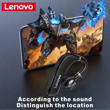 Lenovo HX106 Безжични Слушалки Bluetooth 5.0 Слушалки HD Покана на Ухото на Куката Лека Шумоподавляющая Бизнес-Слушалки с микрофон 2
