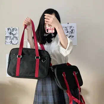 Японската студентски чанта JK чанта чанта дамска чанта от рамото си училищна чанта за ученици чанти чанти-незабавни посланици 1