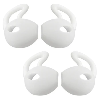 Vococal 2 чифта накрайници за уши, Слушалки в ушите Калъф за слушалки Apple Airpods iPhone 7 6 6S Плюс 5 5S SE Слушалки EarPods Черен 2
