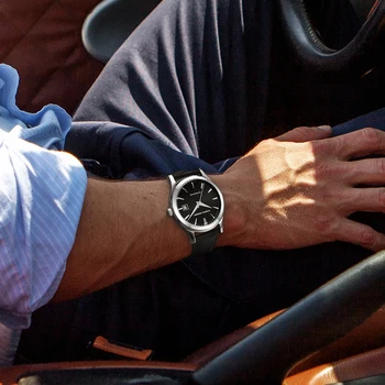 2021 Нов ДИЗАЙН на PAGANI Луксозни Мъжки Механични Часовници Бизнес на 100 м Водоустойчив Часовник От естествена Кожа, Автоматични Часовници Reloj Hombre