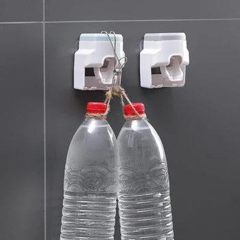 Творческа Монтиране на стена Автоматично Опаковка на паста за зъби Аксесоари за баня, Водоустойчив Мързелив Притежателя на четка за зъби за паста за зъби