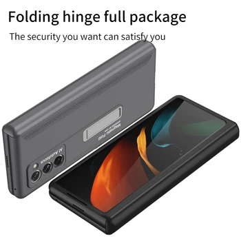 Нова ТЕХНОЛОГИЯ. 360 Градуса на Всички, включително Магнитна Скоба За Закрепване на Стойка Калъф за Samsung Galaxy Z Fold 2 Калъф за F9160 Калъф 1