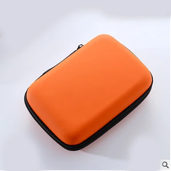 Кутия за съхранение на преносим твърд диск 2,5-инчов компактна чанта за съхранение на твърд диск водонепроницаемое зарядно устройство кабел за данни чанта за съхранение на eva твърдия диск на b 1