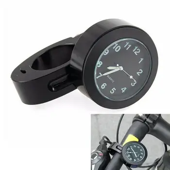 Водоустойчив Часовник Bike Мотоциклет Волана е Черен/сребрист Часовник Кварцов Часовник за Дейвидсън Honda, Kawasaki 2