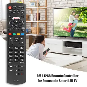 Интелигентен LED на Дистанционното Управление на телевизор RM-L1268 за Panasonic Netflix N2Qayb00100 2