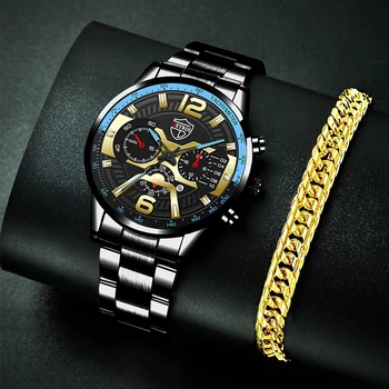Ред Reloj Hombre Benyar 2021 луксозни спортни кварцови часовници най-добрата марка от неръждаема стомана модерен мъжки часовник ежедневни мъжки часовници с хронограф > Мъжки часовник / www.yorkshireclaims.co.uk 11