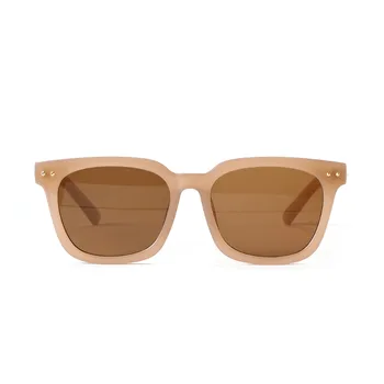2021 Класически слънчеви очила с нитове За мъже и жени на Марката-дизайнер за шофиране в кръгла рамка, Слънчеви очила Мъжки слънчеви очила UV400 Gafas De Sol 2