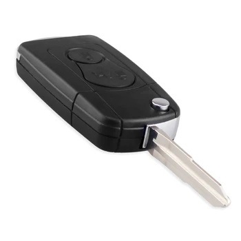 Ред Подмяна на Okeytech среден флип-сгъваем дистанционно на ключа на автомобила ключодържател 3 бутона за Ford Focus, Mondeo калъф за ключове > Система на запалване / www.yorkshireclaims.co.uk 11