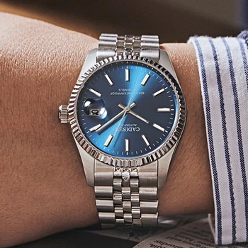 CADISEN Мъжки Механични часовници са Най-добрата марка на Луксозни Автоматични часовници, Водоустойчиви часовници е от неръждаема Стомана Мъжки relogio masculino 2022