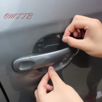2021 Нова автомобилна врата копчето етикети защитно фолио за Mercedes Benz A180 A200 A260 W203 W210 W211 AMG W204 C E S CLK, CLS CLA SLK 1
